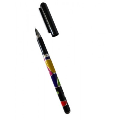 Ручка GP-718 гелевая  синий 0.5мм цветн..корп.(12шт/уп)